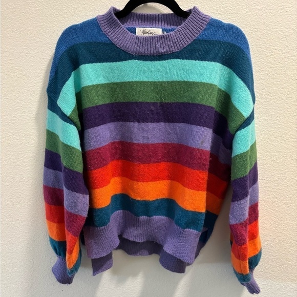 AlanaKayART - Halley Pullover Sweater Crewneck, size S/M - Picture 5 of 9